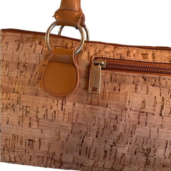 Faux Cork Insulated Wine Tote - Picture 5 of 8